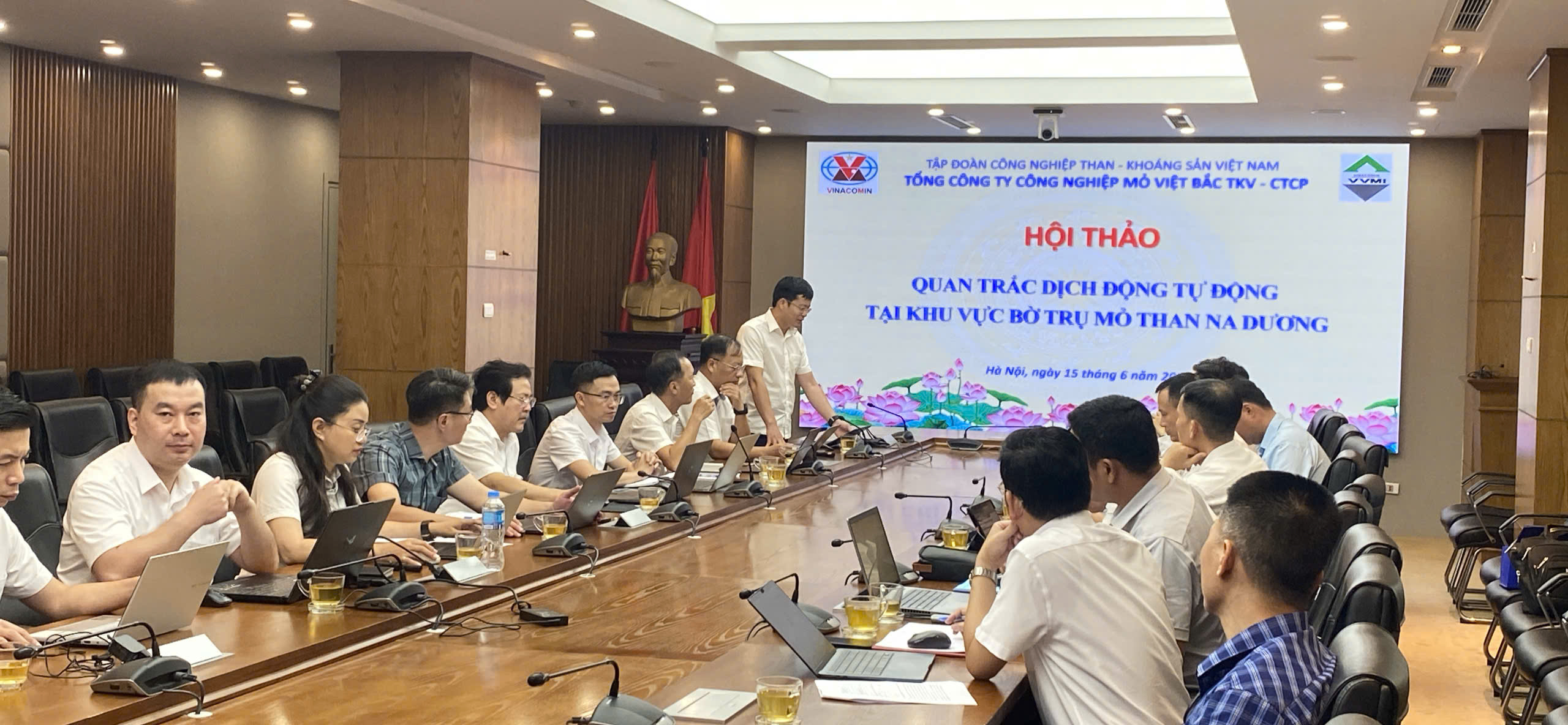 Ứng dụng chuyển đổi số trong quan trắc dịch động bờ trụ vỉa 4 mỏ than Na Dương