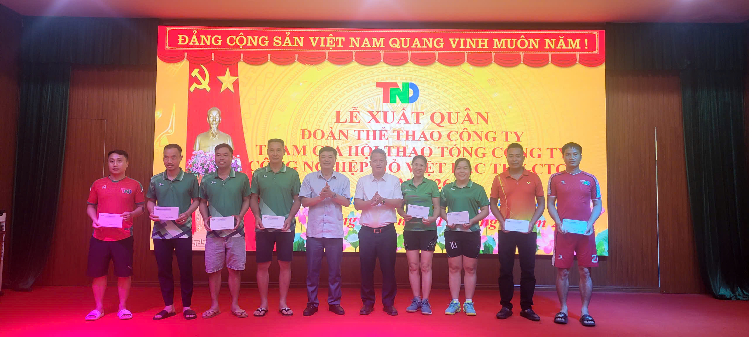 Công ty than Na Dương – VVMI tổ chức lễ xuất quân đoàn vận động viên tham gia Hội thao Tổng công ty Công nghiệp mỏ Việt Bắc TKV – CTCP năm 2026