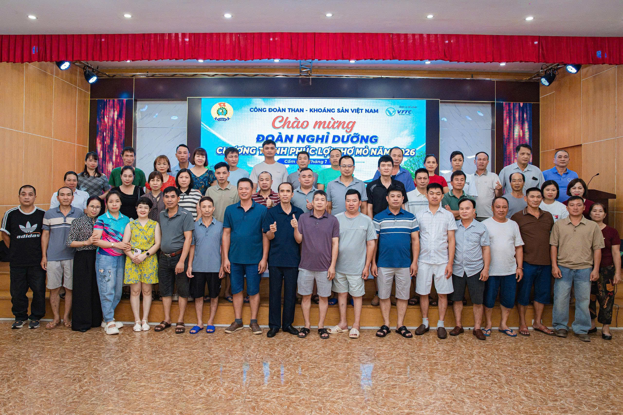 Công đoàn Tổng công ty Công nghiệp mỏ Việt Bắc TKV-CTCP tổ chức chương trình Phúc lợi thợ mỏ – nghỉ dưỡng cuối tuần năm 2026