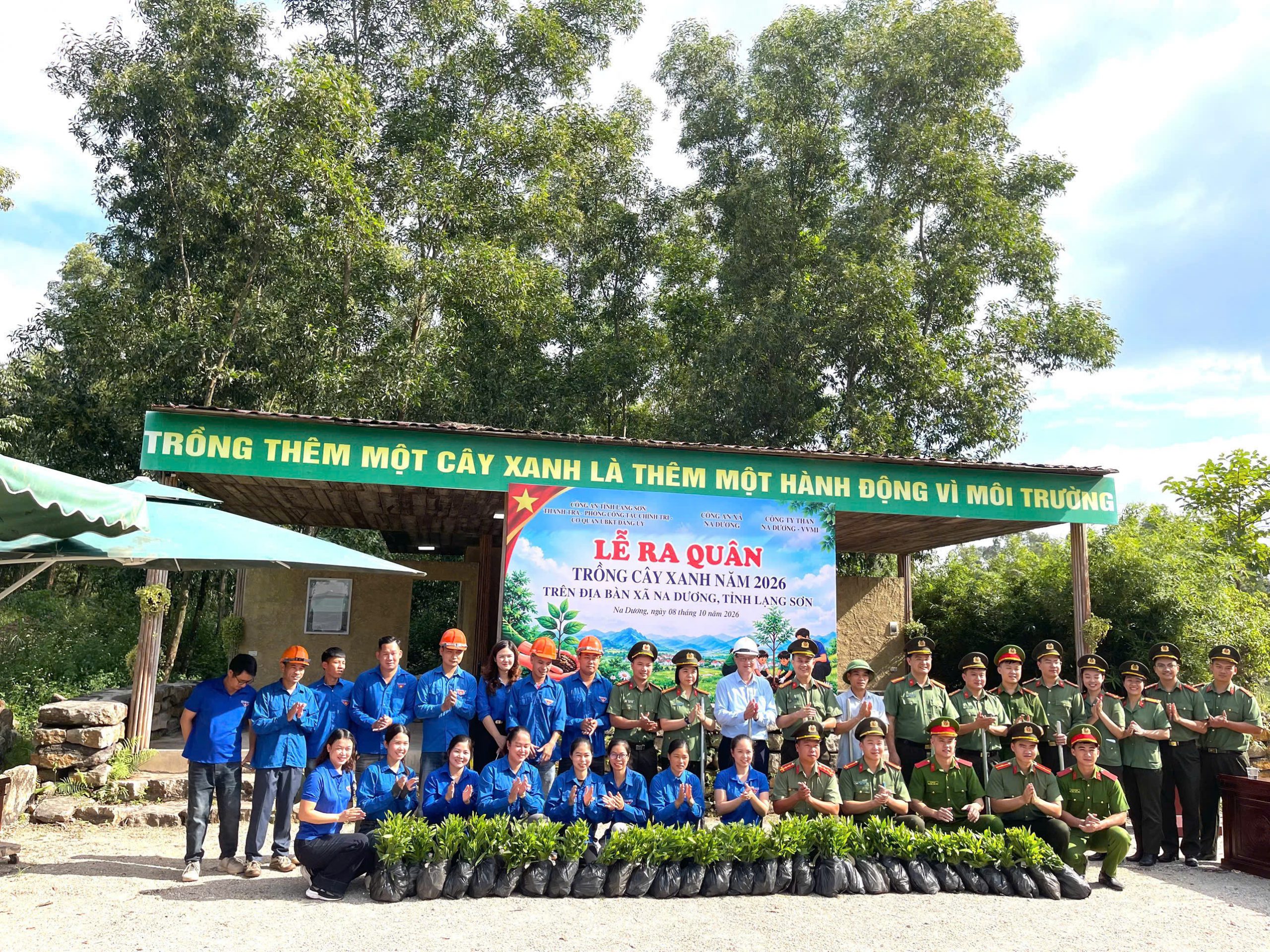 Công ty than Na Dương – VVMI tích cực hưởng ứng chương trình trồng cây xanh năm 2026